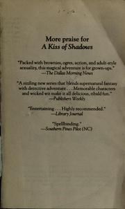 Cover of A Kiss of Shadows