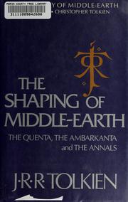 Cover of The Shaping of Middle-earth