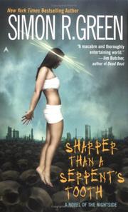 Cover of Sharper than a Serpent's Tooth