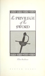 Cover of The Privilege of the Sword