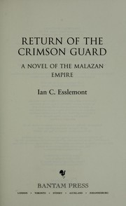 Cover of Return of the Crimson Guard