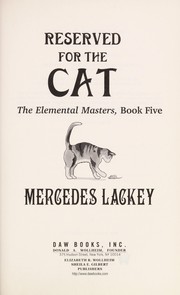 Cover of Reserved For the Cat