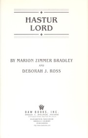 Cover of Hastur Lord