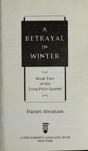 Cover of A Betrayal in Winter