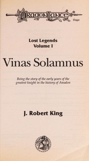 Cover of Vinas Solamnus