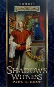 Cover of Shadow's Witness