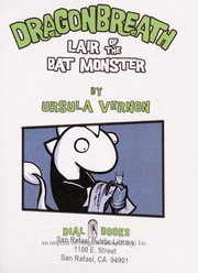 Cover of Lair of the Bat Monster