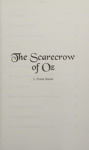 Cover of The Scarecrow of Oz