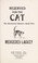 Cover of Reserved For the Cat